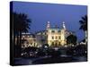 The Casino by Night, Monte Carlo, Monaco, Europe-Ruth Tomlinson-Stretched Canvas