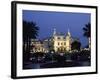 The Casino by Night, Monte Carlo, Monaco, Europe-Ruth Tomlinson-Framed Photographic Print