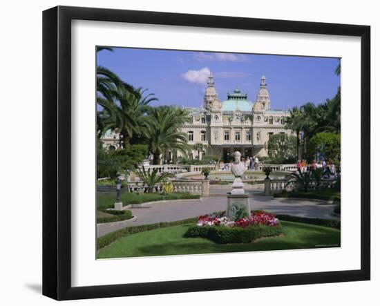 The Casino, Monte Carlo, Monaco, Cote d'Azur, Europe-Gavin Hellier-Framed Photographic Print