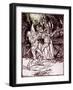 'The Cask of Amontillado' by Edgar Allan Poe-Arthur Rackham-Framed Giclee Print