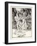 The Cask of Amontillado-Arthur Rackham-Framed Art Print