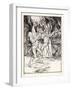 The Cask of Amontillado-Arthur Rackham-Framed Art Print