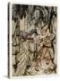 The Cask of Amontillado-Arthur Rackham-Stretched Canvas