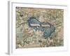 The Caspian Sea from World Map by Camaldolese Monk Fra Mauro, 1449-null-Framed Giclee Print