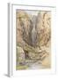 The Castalian Spring, Delphi, C.1895-John Fulleylove-Framed Giclee Print