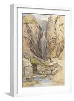 The Castalian Spring, Delphi, C.1895-John Fulleylove-Framed Giclee Print