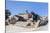 The Castillo de Jagua fort, erected in 1742 by King Philip V of Spain, near Cienfuegos, Cuba, West -Michael Nolan-Stretched Canvas