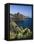 The Castle and Coastline, Aci Castello, Sicily, Italy, Mediterranean, Europe-Stuart Black-Framed Stretched Canvas