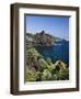 The Castle and Coastline, Aci Castello, Sicily, Italy, Mediterranean, Europe-Stuart Black-Framed Photographic Print