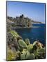 The Castle and Coastline, Aci Castello, Sicily, Italy, Mediterranean, Europe-Stuart Black-Mounted Photographic Print