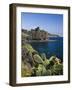 The Castle and Coastline, Aci Castello, Sicily, Italy, Mediterranean, Europe-Stuart Black-Framed Photographic Print