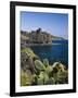 The Castle and Coastline, Aci Castello, Sicily, Italy, Mediterranean, Europe-Stuart Black-Framed Photographic Print