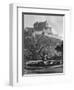 The Castle and Ross Fountain, Edinburgh, 1924-1926-Alfred Hind Robinson-Framed Giclee Print