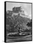 The Castle and Ross Fountain, Edinburgh, 1924-1926-Alfred Hind Robinson-Framed Stretched Canvas