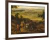 The Castle and Village of Versailles-F. Muller-Framed Giclee Print
