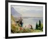 The Castle at Chillon-John William Inchbold-Framed Giclee Print