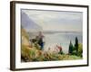 The Castle at Chillon-John William Inchbold-Framed Giclee Print