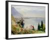 The Castle at Chillon-John William Inchbold-Framed Giclee Print