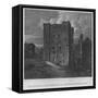 'The Castle, at Newcastle; Northumberland', 1814-John Greig-Framed Stretched Canvas