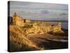 The Castle at Sunrise, St Andrews, Fife, Scotland-Mark Sunderland-Stretched Canvas