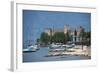 The Castle at Torre Del Benaco, Lake Garda, Italian Lakes, Veneto, Italy, Europe-James Emmerson-Framed Photographic Print