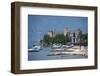 The Castle at Torre Del Benaco, Lake Garda, Italian Lakes, Veneto, Italy, Europe-James Emmerson-Framed Photographic Print