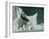 'The Castle Berg at the End of the Winter', c1911, (1913)-Herbert Ponting-Framed Photographic Print