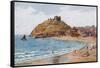 The Castle, Criccieth-Alfred Robert Quinton-Framed Stretched Canvas