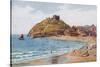 The Castle, Criccieth-Alfred Robert Quinton-Stretched Canvas