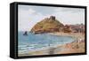 The Castle, Criccieth-Alfred Robert Quinton-Framed Stretched Canvas