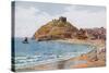 The Castle, Criccieth-Alfred Robert Quinton-Stretched Canvas
