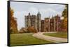 The Castle, Dunster-Alfred Robert Quinton-Framed Stretched Canvas