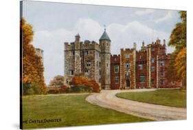 The Castle, Dunster-Alfred Robert Quinton-Stretched Canvas