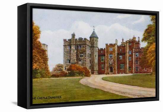 The Castle, Dunster-Alfred Robert Quinton-Framed Stretched Canvas