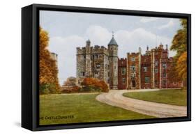 The Castle, Dunster-Alfred Robert Quinton-Framed Stretched Canvas