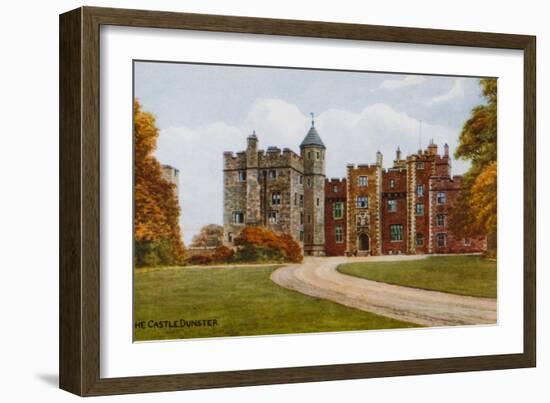 The Castle, Dunster-Alfred Robert Quinton-Framed Giclee Print