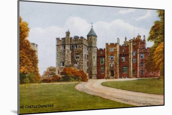 The Castle, Dunster-Alfred Robert Quinton-Mounted Giclee Print