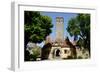 The Castle Gate (Burg Tor) in the Walls of Rothenburg Ob Der Tauber, Romantic Road, Franconia-Robert Harding-Framed Photographic Print