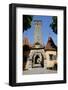 The Castle Gate (Burg Tor) in the Walls of Rothenburg Ob Der Tauber, Romantic Road, Franconia-Robert Harding-Framed Photographic Print