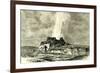 The Castle Geyser in Action 1891 Usa-null-Framed Giclee Print