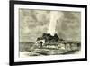 The Castle Geyser in Action 1891 Usa-null-Framed Giclee Print