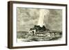 The Castle Geyser in Action 1891 Usa-null-Framed Giclee Print