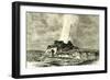 The Castle Geyser in Action 1891 Usa-null-Framed Giclee Print