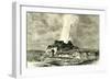 The Castle Geyser in Action 1891 Usa-null-Framed Giclee Print