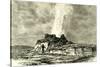 The Castle Geyser in Action 1891 Usa-null-Stretched Canvas