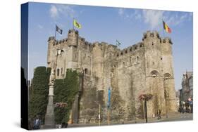 The Castle, Ghent, Belgium-James Emmerson-Stretched Canvas