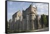 The Castle, Gravensteen, Ghent, Belgium-James Emmerson-Framed Stretched Canvas