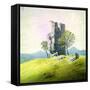 The Castle in Teplitz, Late 18th or 19th Century-Caspar David Friedrich-Framed Stretched Canvas