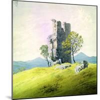 The Castle in Teplitz, Late 18th or 19th Century-Caspar David Friedrich-Mounted Giclee Print