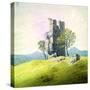 The Castle in Teplitz, Late 18th or 19th Century-Caspar David Friedrich-Stretched Canvas